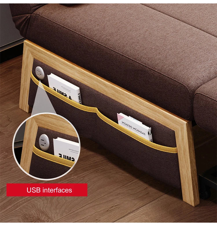 Single Sofa Bed Foldable Furniture Sofa Cama Fabric Living Room Sofa Cum Bed