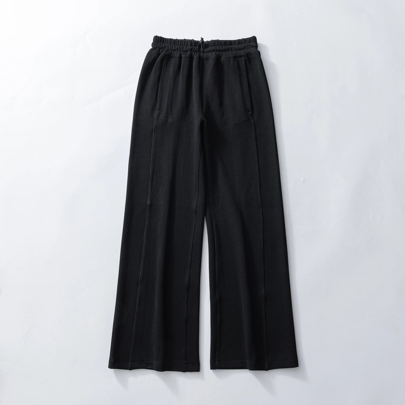 Women's Wide Leg Yoga Ninth Pants High Waisted Joggers Casual Sweatpants Pockets Sports Clothes Pilates Tracksuit Baggy Pants