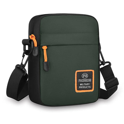 Men's Business Shoulder Bag Casual Man's Messenger Bag Durable Male Handbag Waterproof Oxford Cloth Bag Mini Mobile Phone Bags