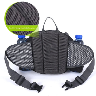 10L Sports Wais Bag Outdoor Nylon Shoulder Bag Crossbody Travel Cycling Bicycle Riding Running Handbags Climbing Men's Bags
