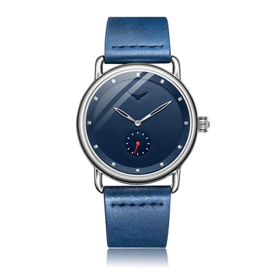 high-end Men's Watch Light Luxury Brand Business Trend Simple Leisure Belt Waterproof Meale Fashion Quartz Watches ﻿ Gift