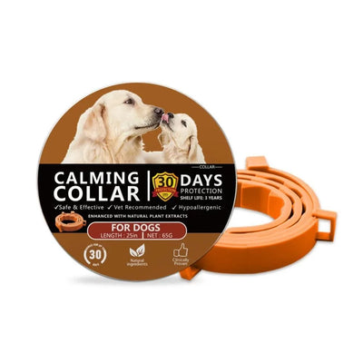 Pet Calming Collar for Dog Cat Waterproof  Adjustable Breakaway Pheromone Collar Reduce Stress Anxiety Relief Collar Pet Supply