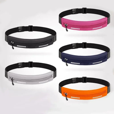 Men Women Waistbag Marathon Running Outdoor Riding Fitness Waterproof Phone Sport Male Female Belt Waist Bags  Sport Accessories