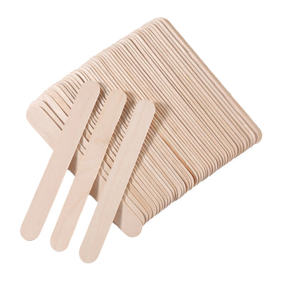 50pcs/100pcs  Woman Wooden Body Hair Removal Sticks Wax Waxing Disposable Sticks Beauty Toiletry Kits Wood Spatula