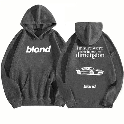 Frank Ocean Blond Album Hoodie Frank Ocean White Ferrari Music Women Men Harajuku Long Sleeve Sweatshirts