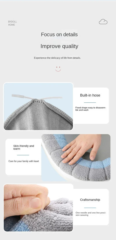 Winter toilet seat cushions bathroom toilet seat cushions handle thicker soft washers with toilet seat insulation accessories
