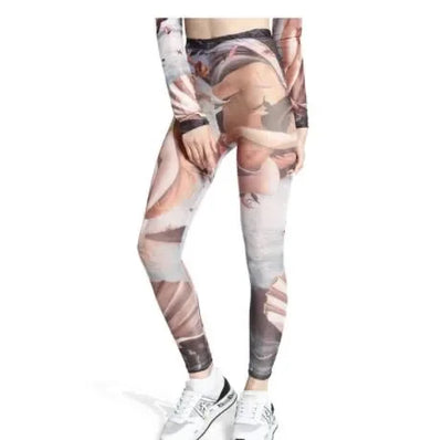 Yuerwang Women T Shirts tee tops Mesh top mesh shirts Print long sleeve 2022 Vintage Spring Summer Women T shirts designer