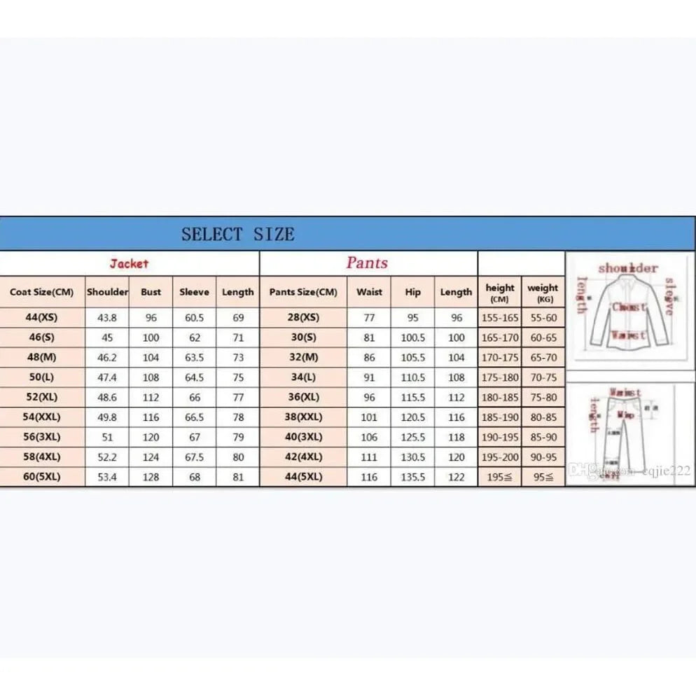 Luxury Suits for Men Red Blazer Black Pants 2 Piece Double Breasted Peak Lapel Slim Fit Male Clothing Customized Costume Homme