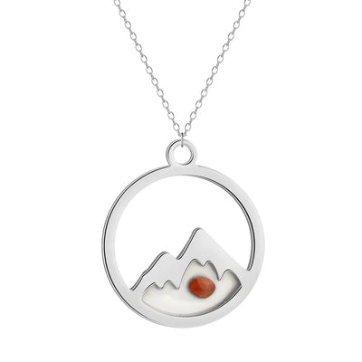 Stainless Steel Dainty Mustard Seed Necklace Move Mountains Christian  Tiny Christian  For Women