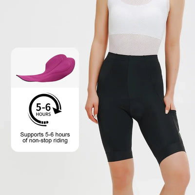 INBIKE 2025 Women's Cycling Shorts Summer Bicycle Pants Tights High Elasticity Biker Short Woman with Pockets Cycling Clothing