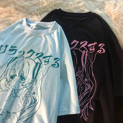 Oversized T-shirt Women Female T-shirt Dark Skull Bones Heart and Lung Print Short Sleeve Streetwear Harajuku Top Woman Clothes