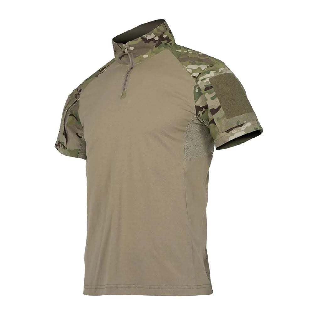 Outdoor Sport Camo Shirts Tees Mens Breathable Tactical CP Camouflage Combat Shirt Hunting Clothes Tops Workout Clothing T Shirt