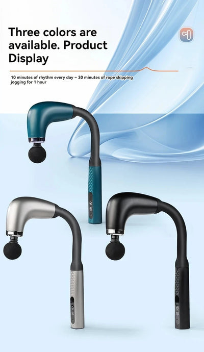 Smart Massage Gun Electric Massager Massage Hammer Rechargeable Home Handheld Hammer Back Artifact Body Massager