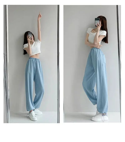 New Jogging Sweatpants Women Joggers Sports Pants Women  Fashion Korean Tracksuit Pants Pantalon Female