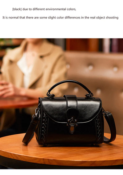 Women's Handbag Genuine Leather Hand Purses Luxury Fashion Female Shoulder The Tote Bag Designer With Top Handle Crossbody Bags