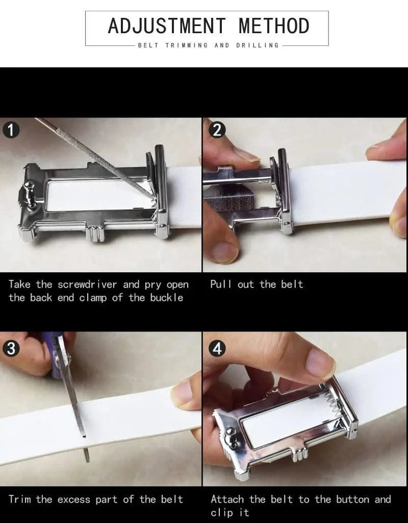 High quality genuine leather fashion G Designer belts men | Cowskin casual white Waist Strap