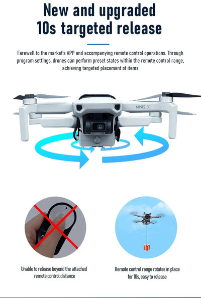 STARTRC Drone Airdrop System For DJI Air 3S/Mini 4 Pro/Mini 3/Mavic 3/Air 2S/Mavic 2/Mini 2 SE Air-dropping Thrower Gift Deliver