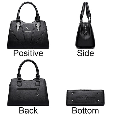 Luxury Handbags Women Bags Designer Brand Female Leather Crossbody Shoulder Bags For Women Sac a Main Ladies Hand Bags 2024 Sac