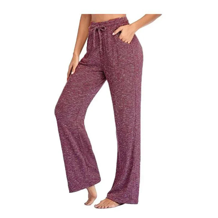 Pants Women Leggings 2023 Spring Autumn Period New Slacks Yoga Pants wide-legged Pants Cheap Women Leggings MYH027