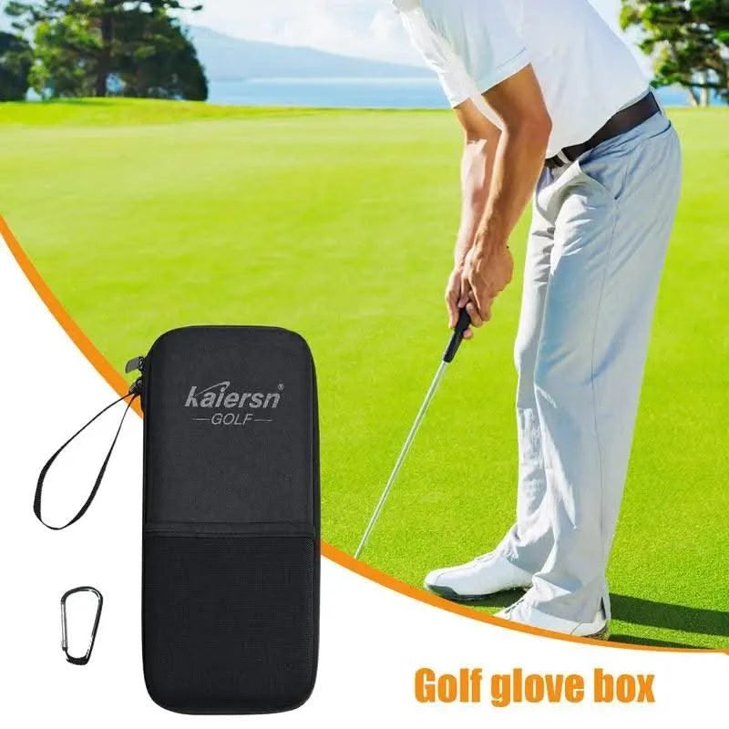 Protective Golf Accessories Case Bag Portable Golf Gloves Holder Large Capacity Golf Gloves Organizer Golf Caddy Organizer For