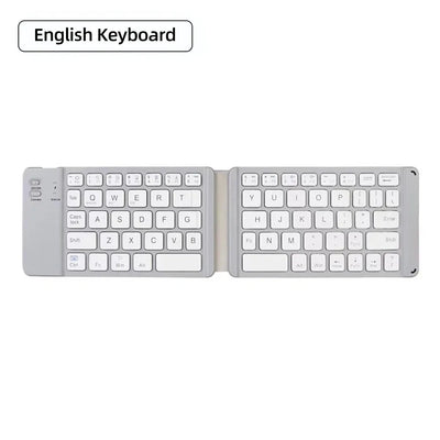 Mini Keyboard Wireless Folding Keyboard Bluetooth Foldable Keyboard With Touchpad for Windows Android iPad Phone Rechargeable