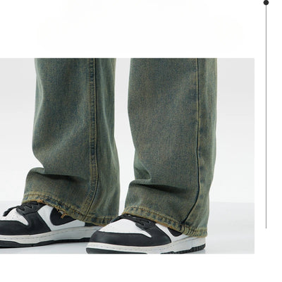 Men's Jeans Man Denim Shorts Jean Streetwear Mens Trousers Wide Y2k Pants Baggy Jeans Clothing Flared Male Cargo New Pant Ripped