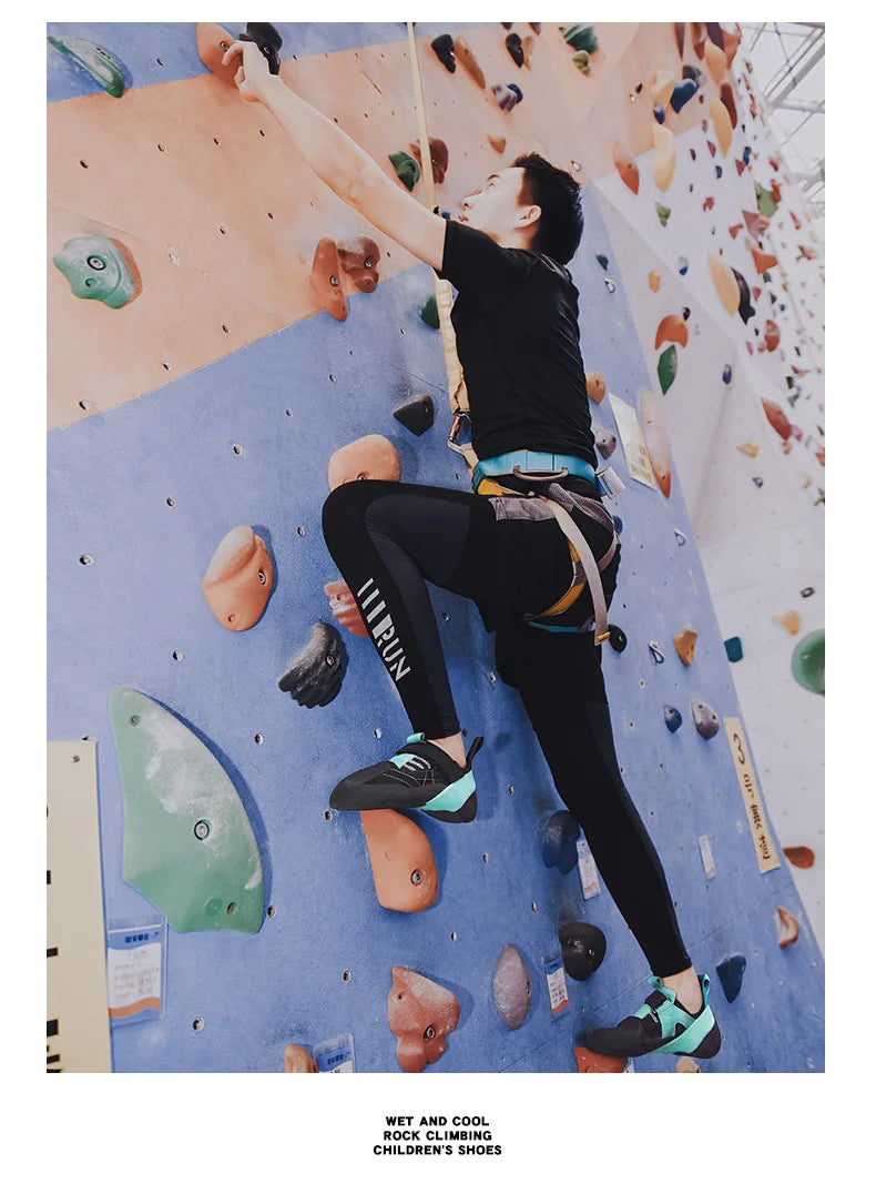 Climbing Shoes for Men and Women, Beginners Climbing Shoes, Rock Holding Training, Wild Buckle, Fitness, Size 37-46