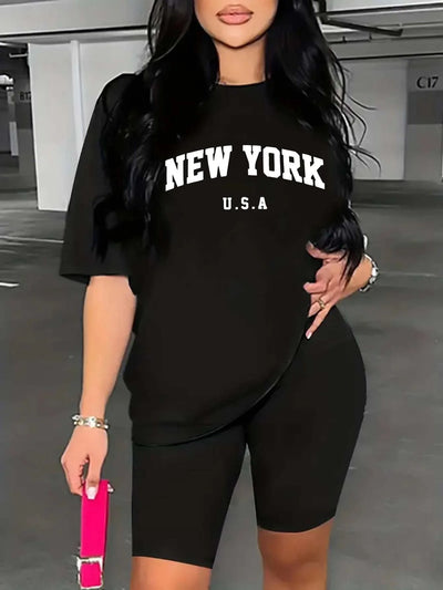 Activewear Women's Casual Sportswear 2-Piece Set