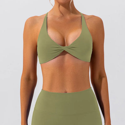 Sexy Gym Top Women Crease Sports Bra Running Back Cross Yoga Bra Breathable Sports Underwear Women Fitness Workout Top Women