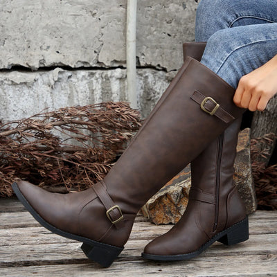 Women Boots Winter Fashion Knee High Boots Women High Quality Comfort Long Boots Outdoor Fashion Sexy Shoes Women Botas De Mujer