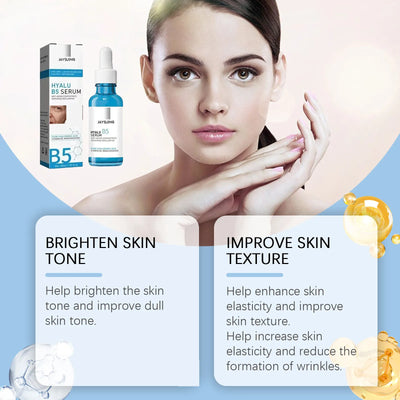 Pure Hyaluronic Acid Facial Serum Anti Wrinkle Aging Facial Wrinkles Serum FADE Fine Lines Around The Eyes Crow's Feet Neck