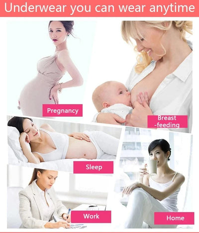 Without Bones Maternity Bras Pregnancy Clothes Prevent Sagging Breastfeeding Women Breathable Lactancia Feeding Bras Nursing Bra