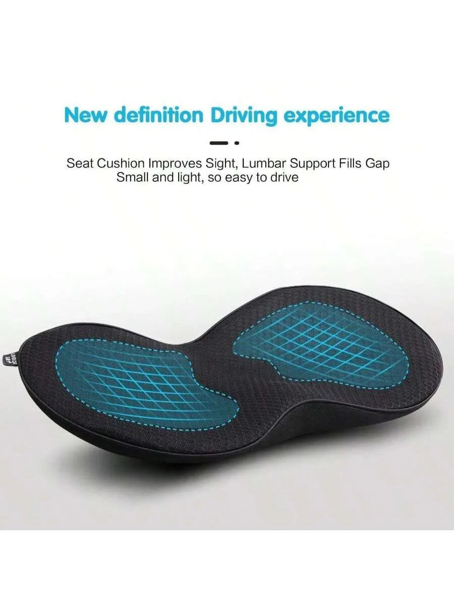 1 piece memory foam car seat cushion car seat cushion mini small seat cushion to increase height butt seat cushion for all seaso