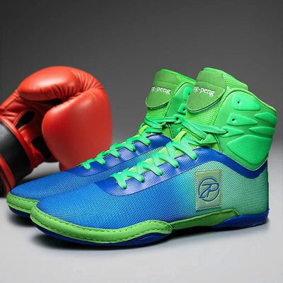 Men Wrestling Shoes Original Boxing Shoes Breathable Training Fighting Sneakers Casual Sports Professional Gear Wrestling Boots