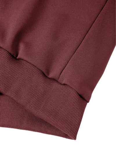2025 Men Sweatshirts Spring Autumn Pullover Half Zipper Pullover for Male Hoody Outdoor Sweatshit Solid Color Stand Collar S-3XL