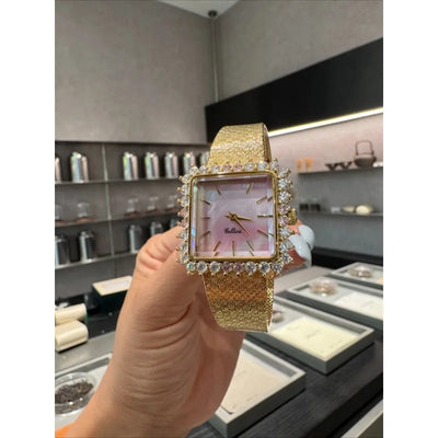 High-end boutique women's luxury diamond watch with imported mechanical movement