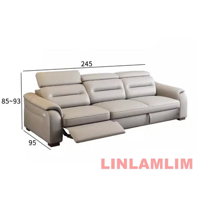 Customizable  Multifunctional Convertible Sofa Bed With Eletric Recliner, Folding Sofa Cama