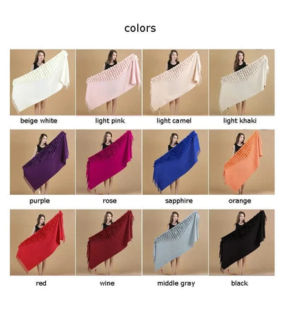 Winter Thick  Genuine Rabbit Fur Scarf for Women