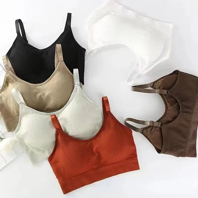 Women Seamless Brassiere Bra Full Cup Breathable Bralette Wire Free Comfort Sleep Bra Running Fitness Top High Quality Sport Top