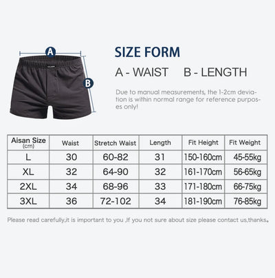 Summer cotton loose home shorts men's underwear boxers Home pajama shorts comfortable boxer shorts Arro pants