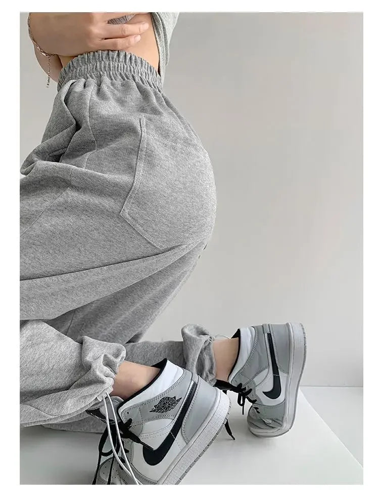 New Jogging Sweatpants Women Joggers Sports Pants Women  Fashion Korean Tracksuit Pants Pantalon Female