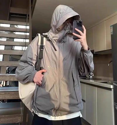Summer New Fashion Women's Jacket Beach Thin Sunscreen UV Protection Coat 2023 Female Long Sleeve Hooded Jackets Outerwear Tops