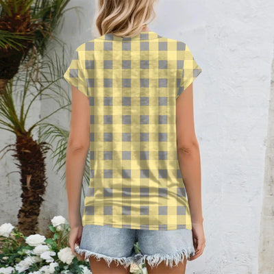 Womens Summer Tops Going Out Workout Outfits Spring Short-sleeved T Shirts Business Casual Dressy Fashion Trendy Clothes 2025
