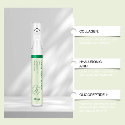 Collagen Eye Serum Cream Anti Dark Circles Eye Bags Eyes Puffy Repair Brightening Tighten Lifting Moisturizing Under Eye Roller