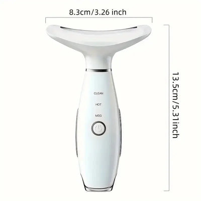 Suitable for facial and neck massager，3Massage Mode，Face Neck Care Tool Beauty Device
