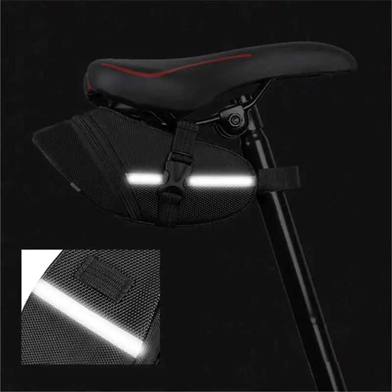 New Mountain Bike Bag Bicycle Tail Road Riding Seat Saddle Accessories