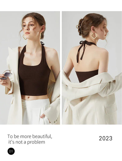 Underwear Women No Steel Gathering Anti-Sagging Camisole Vest Female Bustier Bustier Wrap Soft Breathable With Bra Pads 3Pcs