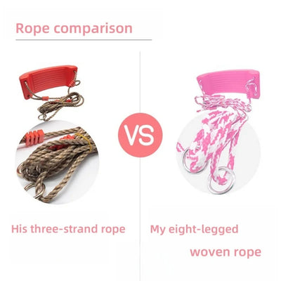Children's swing toys Garden swing children's swing toys, adjustable rope indoor swing, baby outdoor game toys, indoor toys