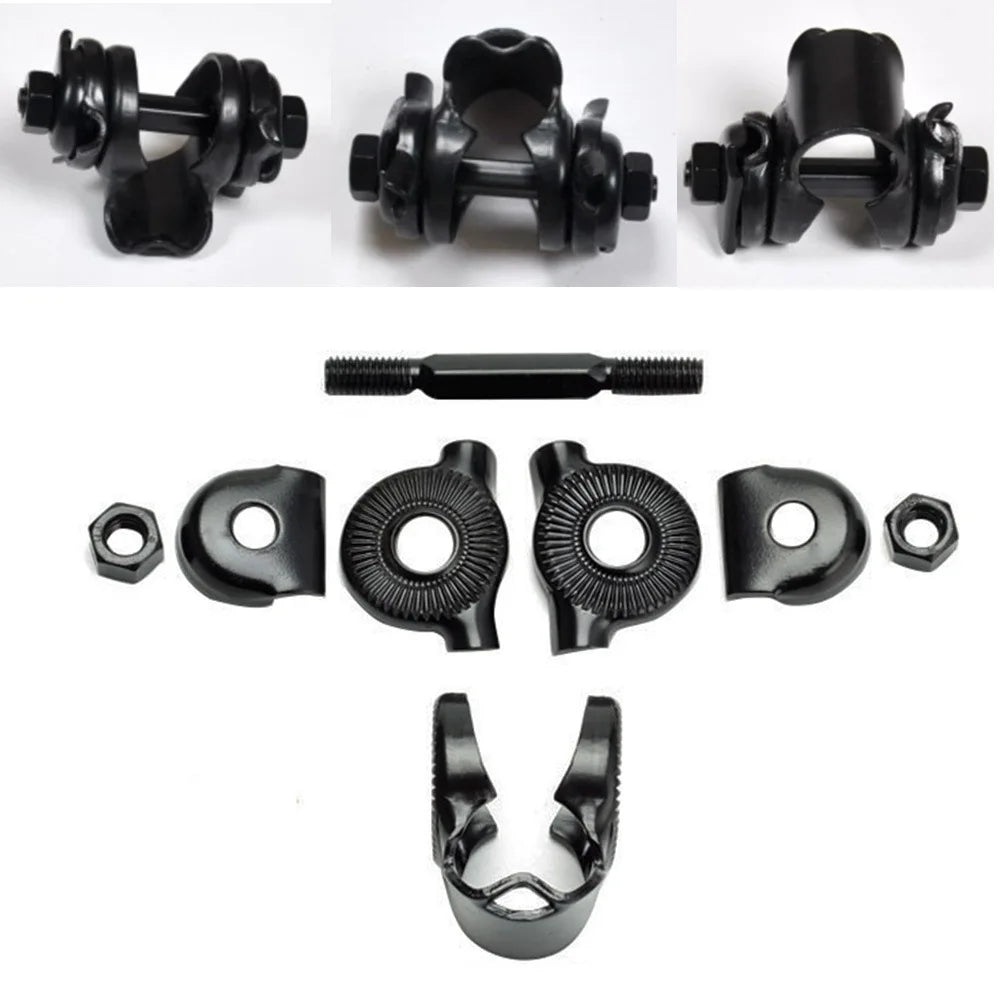 Bike Seat Conversion Clamp Cushion Screw Connector Clip Buckle Snap Fixing Clip for Standard Rail Saddles bicycle Accessories