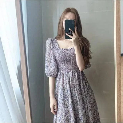 Female Dresses Pink Women's Dress Floral Graduation Formal Occasion Flower Birthday Elegant and Beautiful 2024 Fashion Summer X